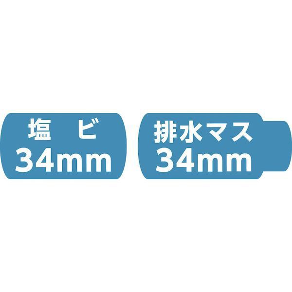 【個数：1個】大見工業（OMI） ［SP-130］「直送」【代引不可・他メーカー同梱不可】大見　ＳＰホールカッター　１３０ｍｍ（適用パイプ