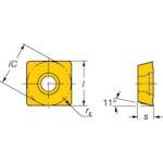 ＳＶ SPMT 12 04 08-WL 235 チップ　ＣＯＡＴ 【10個入】 SPMT120408WL235 153-1905の通販は