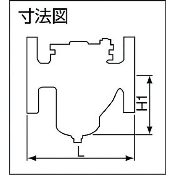 ヨシタケ  SU2060M50A Ｕ形ストレーナ（６０メ）　５０Ａ_1