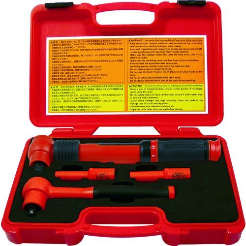 【海外手配品 納期-約2ヶ月】 Ｔｅｃｈ−ＥＶ TEVSETMINI 絶縁工具セット ミニ ４点セット 436-1211