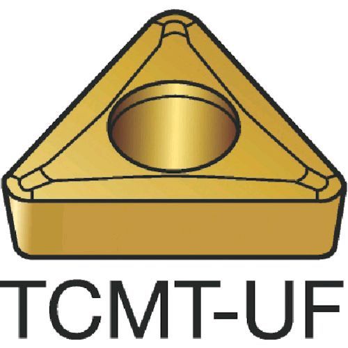 サンドビック ＳＶ TCMT110204-UF1125 【10個入】 コロターン１０７　旋削用ポジ・チップ　１１２５　ＣＯＡＴTCMT110204U