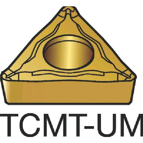サンドビック ＳＶ TCMT110208-UM1125 【10個入】 コロターン１０７　旋削用ポジ・チップ　１１２５　ＣＯＡＴTCMT110208U