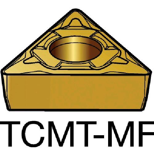 サンドビック ［TCMT16T304-MF2015］ 【10個入】コロターン１０７　旋削用ポジ・チップ　２０１５　ＣＯＡＴTCMT16T304MF87162015の通販は