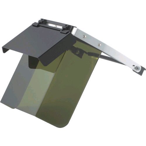 トラスコ TRUSCO TBM-602WK 遮光二重防災面　ヘルメット取付タイプ　前プレート遮光度８ TBM602WK8539