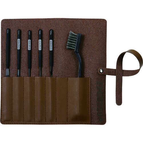 エンジニア ENGINEER TFS-20 ジェットブラックヤスリセット 精密 TFS20 精密 tr-1460035 専用革ケース付