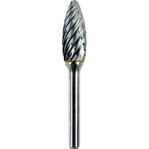 ＮＲＳ TCBINX5600 超硬バー　楕円ｓ−ｉｎｏｘカット　刃径１２×刃長３２×軸径６×軸長４５　ロー付