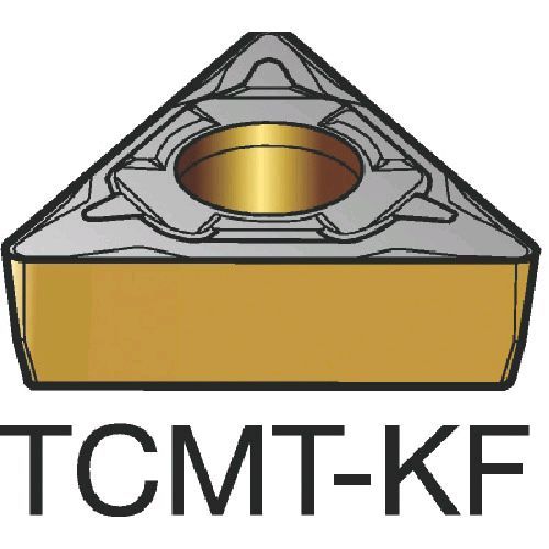ＳＶ TCMT 16 T3 04-KF H13A 旋削用チップコロターン１０７　超硬 【10個入】 TCMT16T304KFH13A 616-3807
