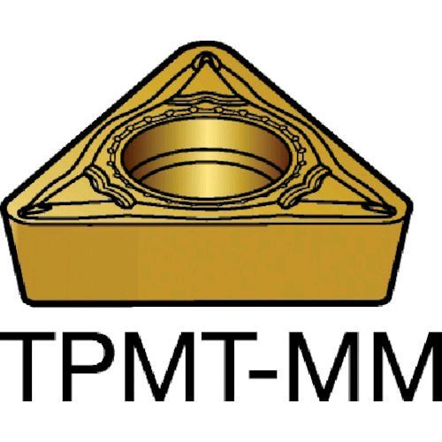 サンドビック TPMT 11 03 08-MM-1125 【10個入】 コロターン１１１　旋削用ポジ・チップ　１１２５ TPMT1103