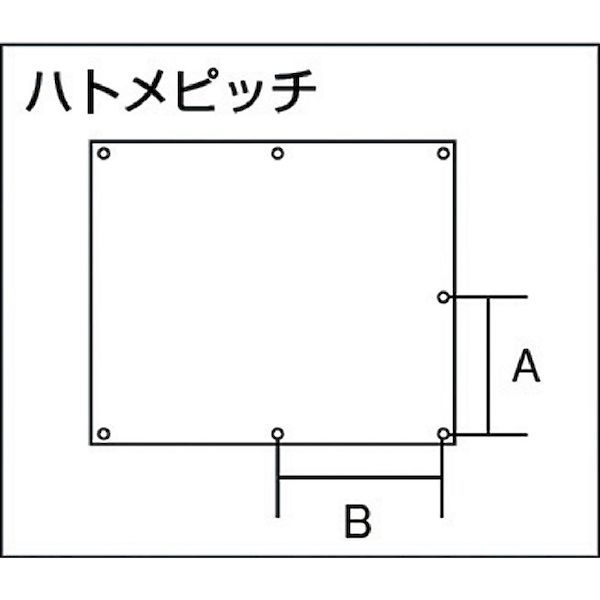 トラスコ TRUSCO TSP-4PD スパッタシートプラチナデラックス ４号 １９２０Ｘ１９２０ TSP4PD 254-7490_4