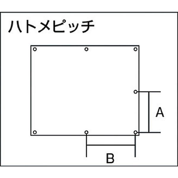 トラスコ TRUSCO TSP-6P スパッタシートプラチナ ６号 １９２０Ｘ２９２０ TSP6P 254-7236_3