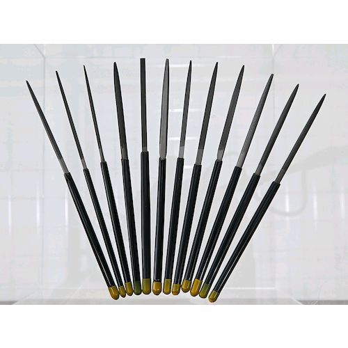 トラスコ TRUSCO TST012-03 組ヤスリセット 細目 全長１７０ｍｍ １２本組サイズ TST01203 151-5322