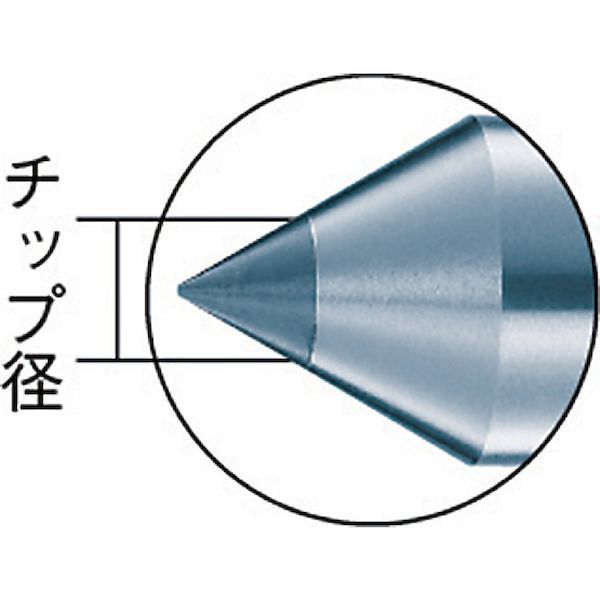 TRUSCO TRSPL-3 レースセンター超鋼付　ロングタイプ　ＭＴ３　１６０ｍｍ TRSPL3 329-0417_1