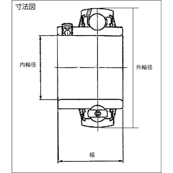 NTN UC312D1 軸受ユニットUC形 円筒穴形、止めねじ式 内輪径60mm外輪径130mm幅71mm UC312D11260の通販は NTN UC312D1 軸受ユニットUC形 円筒穴形、止めねじ式 内輪径60mm外輪径130mm幅71mm UC312D11260の通販は