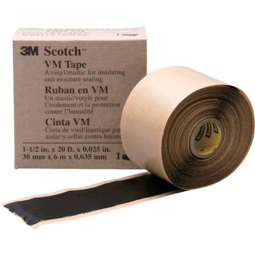 ３Ｍ VM112 ビニルマスチックＶＭテープ ３８ｍｍＸ６ｍ