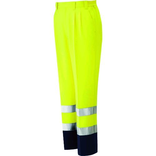 ミドリ安全 VE324-SITA-L 高視認 イージーフレックスパンツ イエロー L VE324SITAL MIDORI