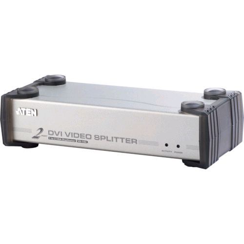 ＡＴＥＮ VS162 ビデオ分配器 ＤＶＩ ／ １入力 ／ ２出力 ／ オーディオ ／シングルリンク対応