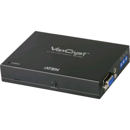 ＡＴＥＮ VE170RQ ビデオ延長器用レシーバー　ＶＧＡ　／　Ｃａｔ５　／　スキュー調整対応の通販は 32,715円