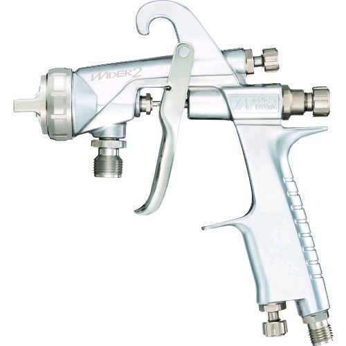 アネスト岩田 WIDER2-20R1S 大形スプレーガン 吸上式 ノズル口径 Φ２．０ パターン開き２６０ｍｍ WIDER220R1S