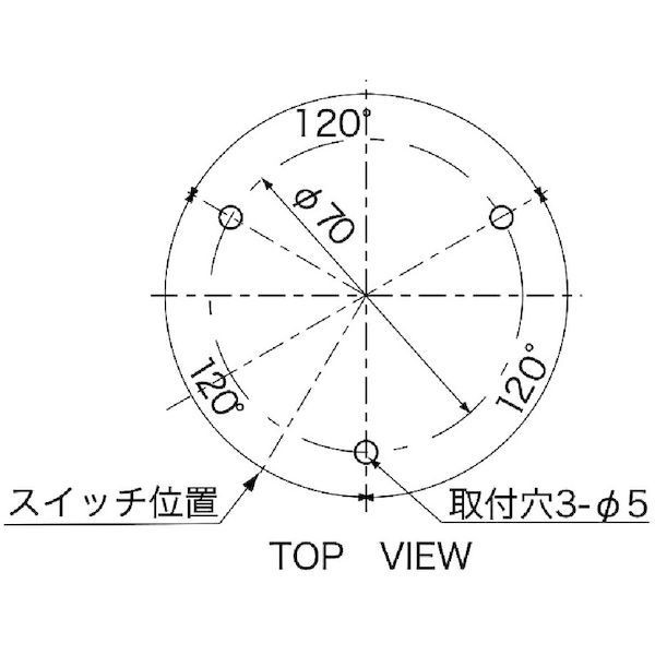 ＮＩＫＫＥＩ VL11B-003AR ニコカプセル ＶＬ１１Ｂ型 ＬＥＤ回転灯