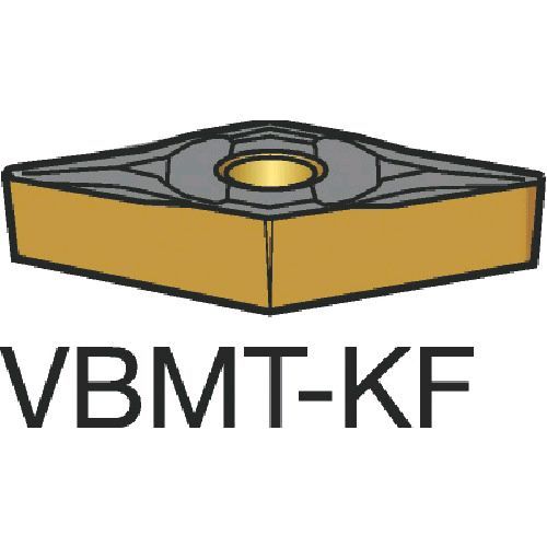 ＳＶ VBMT 16 04 02-KF H13A 【10個入】コロターン１０７ 旋削用ポジチップ １２０ Ｈ１３Ａ VBMT160402KFH13A