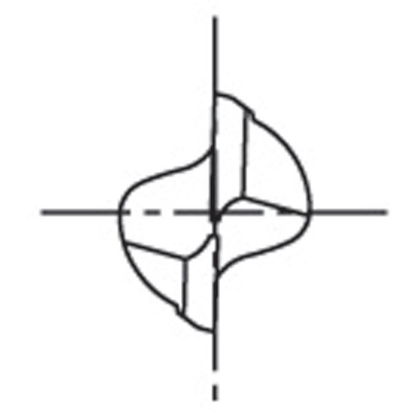 オーエスジー OSG XPM-EDS-18 ハイススクエアエンドミル XPM2刃