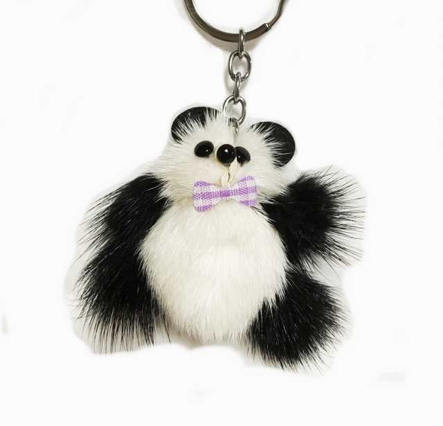 ラブリィ ミンクファー パンダ チャーム キーチェーン ホルダー キーリング Lovely Mink Fur Panda Doll Charm Keychain Car Keyring の通販はau Pay マーケット セレクトshop Miyumiyu