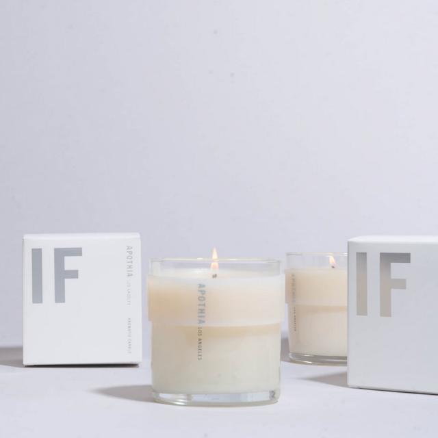 APOTHIA(アポーシア)アロマキャンドル イフ フレグランス アロマ ロウソク シトラス 柑橘系 定番 人気 ラグジュアリー ギフト プレゼント CANDLE "IF"