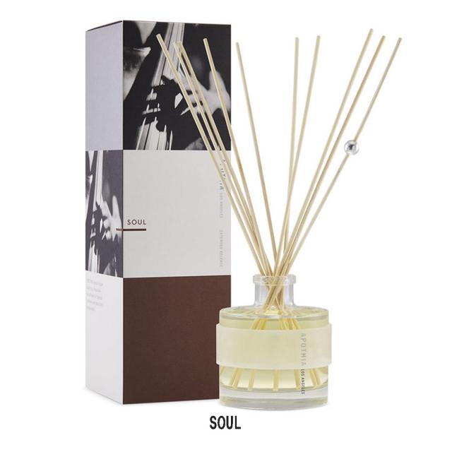 APOTHIA(アポーシア)ディフューザー ソウル フレグランス アロマ マホガニー ウッド ジンジャー インテリア ギフト プレゼント DIFFUSER NORMAL 200ml "SOUL"