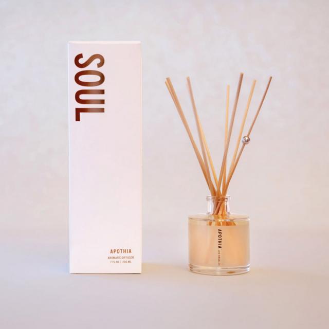 APOTHIA(アポーシア)ディフューザー ソウル フレグランス アロマ マホガニー ウッド ジンジャー インテリア ギフト プレゼント DIFFUSER NORMAL 200ml "SOUL"