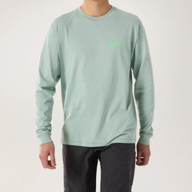 ARC'TERYX(アークテリクス)Tシャツ 長袖 クラッグ SL コットン バード タイル レギュラーフィット ロングスリーブ メンズ 男性 X000009537 ARC'TERYX(アークテリクス)Tシャツ 長袖 クラッグ SL コットン バード