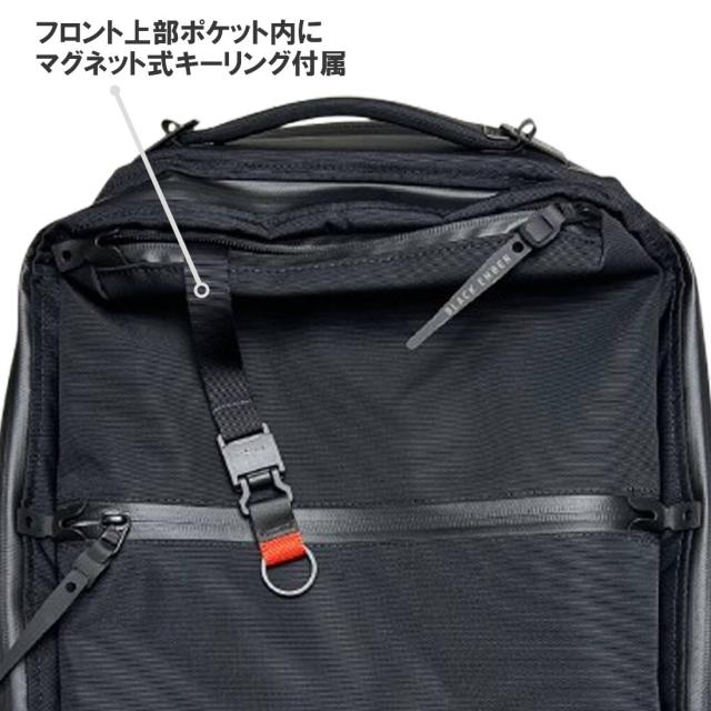 Black Ember(ブラックエンバー)シタデル バックパック デイパック リュック 多機能 PC 収納 無地 防水 はっ水 ビジネス ブラック CITADEL 25L 110001_7