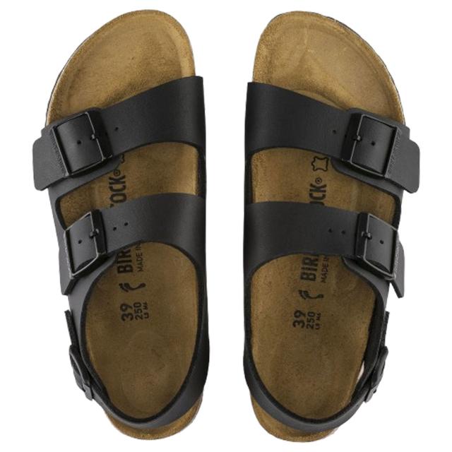 BIRKENSTOCK(ビルケンシュトック)ミラノ サンダル ビルコフロー ストラップ アンクル バックル ブラック ユニセックス ビルケン レギュラー 34791_3