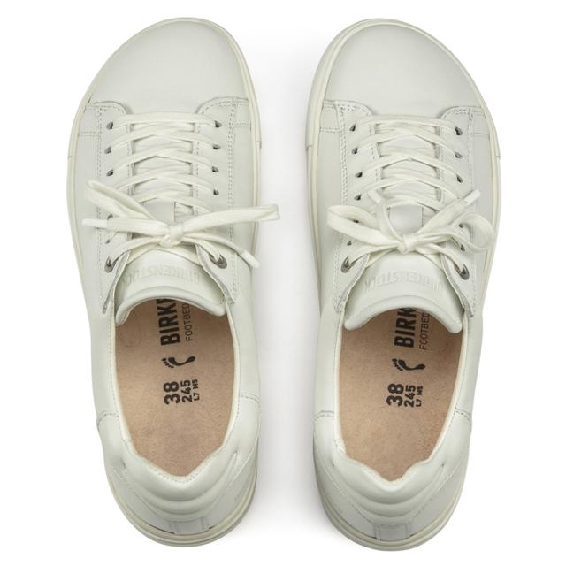 BIRKENSTOCK(ビルケンシュトック)ベンド ロー スニーカー シューズ レギュラー レザー ホワイト メンズ レディース ビルケン Bend Low 1017723_3