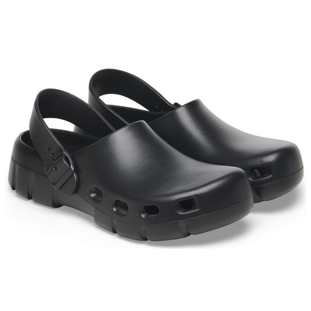 BIRKENSTOCK(ビルケンシュトック)ビルキフロー サンダル クロッグ コンフォート レギュラー 軽さ 黒いこと ユニ一発やる ビルケン Birki Flow Regular 1027684