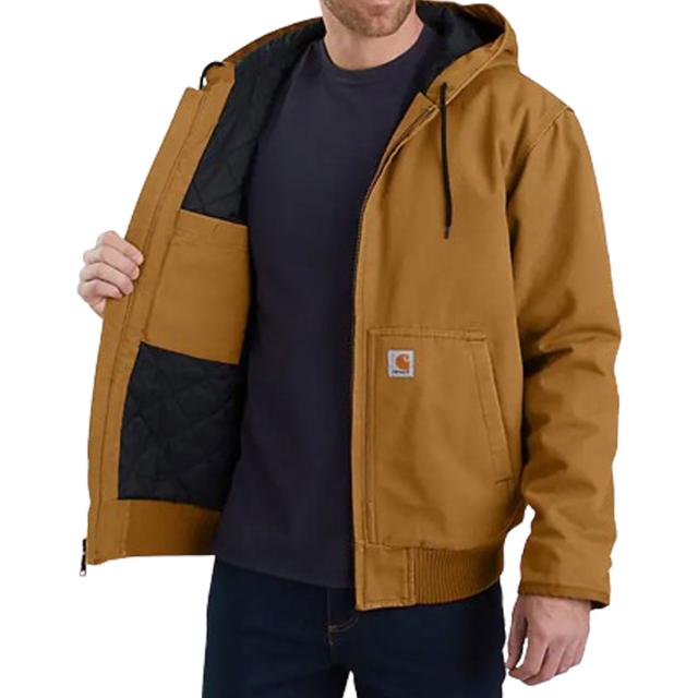 Carhartt(カーハート)アクティブジャケット アウター フルジップ キルティング コットンダック ルーズフィット メンズ J130 104050_11