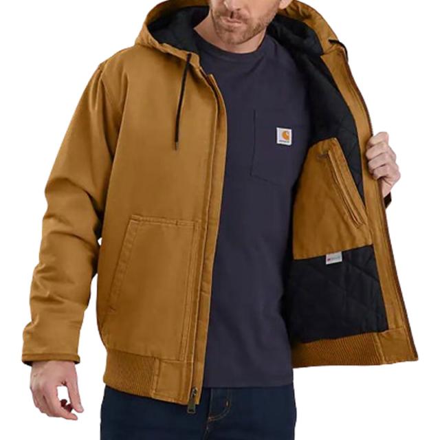Carhartt(カーハート)アクティブジャケット アウター フルジップ キルティング コットンダック ルーズフィット メンズ J130 104050_12