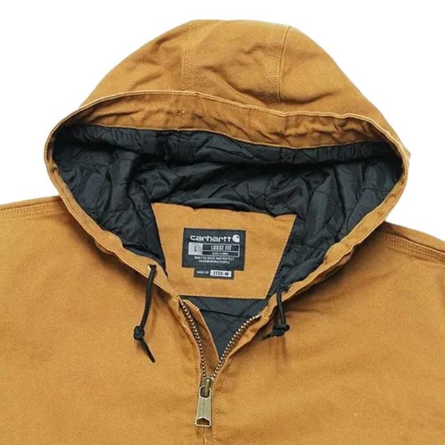 Carhartt(カーハート)アクティブジャケット アウター フルジップ キルティング コットンダック ルーズフィット メンズ J130 104050_9