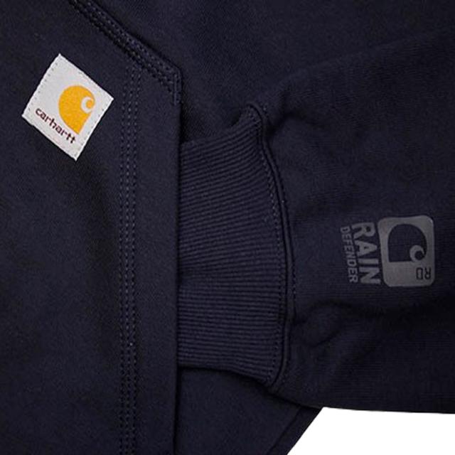 Carhartt(カーハート)フーディー スウェット パーカー ルーズフィット 大きめ オーバーサイズ ハーフジップ レインディフェンダー メンズ 100617_10