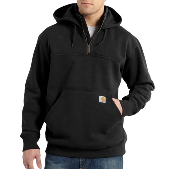 Carhartt(カーハート)フーディー スウェット パーカー ルーズフィット 大きめ オーバーサイズ ハーフジップ レインディフェンダー メンズ 100617_11