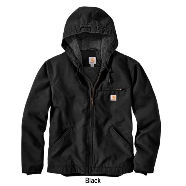 Carhartt(カーハート)ジャケット ダックジャケット ワークジャケット シェルパ 裏ボア フード付き ポケット ウォッシュドダック 防寒 メンズ 103826