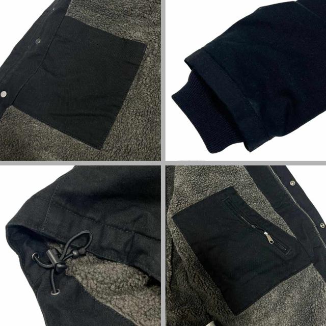 Carhartt(カーハート)ジャケット ダックジャケット ワークジャケット シェルパ 裏ボア フード付き ポケット ウォッシュドダック 防寒 メンズ 103826