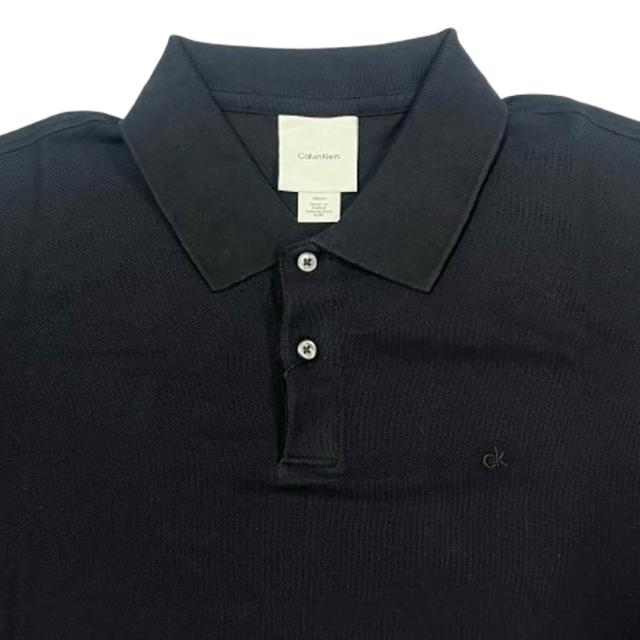 Calvin Klein(カルバンクライン)ck ポロシャツ 半袖 コットン 綿 ピケ ロゴ ワンポイント シンプル カジュアル メンズ 男性用 40QM260_2