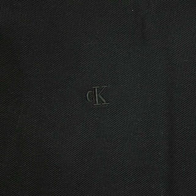 Calvin Klein(カルバンクライン)ck ポロシャツ 半袖 コットン 綿 ピケ ロゴ ワンポイント シンプル カジュアル メンズ 男性用 40QM260_3