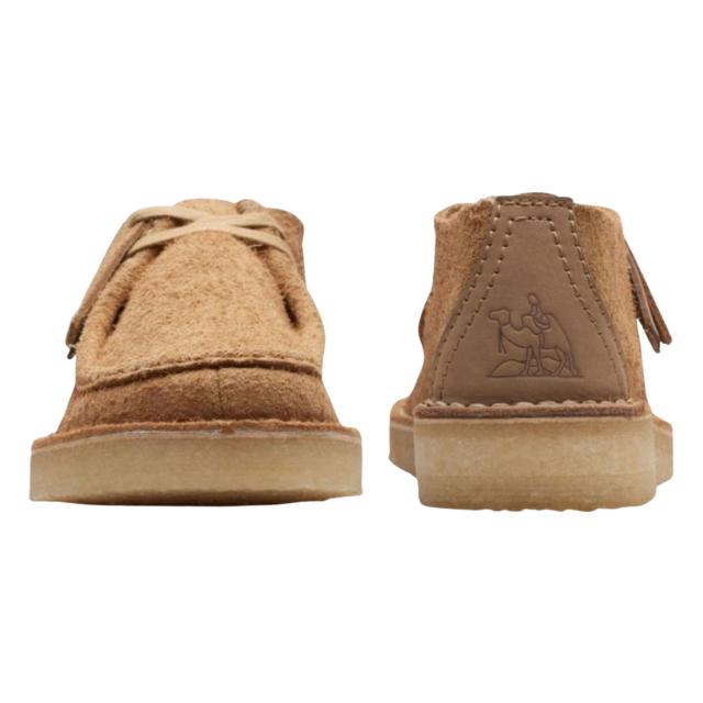 CLARKS(クラークス)デザート ノマド シューズ モカシン ローファー レースアップ ブラウン タン スエード トレックマン メンズ Desert Nomad 26172580_4