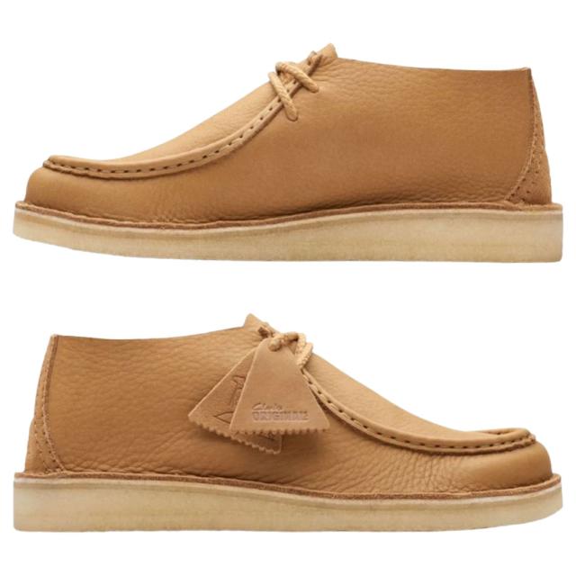CLARKS(クラークス)デザート ノマド モカシン ローファー シューズ レースアップ ブラウン タン レザー トレックマン メンズ Desert Nomad 26176543_2