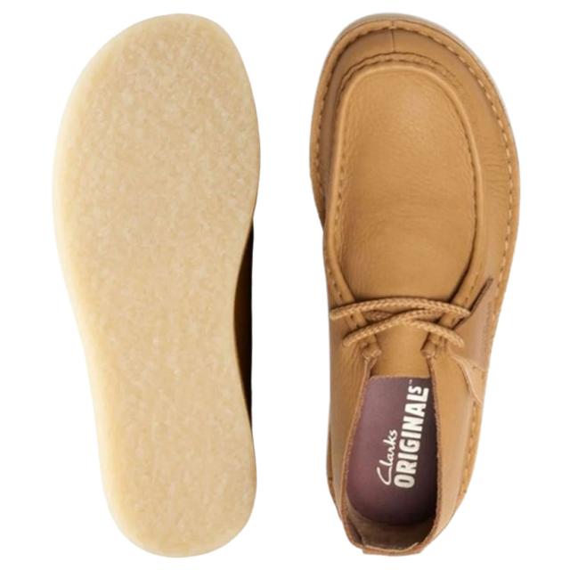 CLARKS(クラークス)デザート ノマド モカシン ローファー シューズ レースアップ ブラウン タン レザー トレックマン メンズ Desert Nomad 26176543_3
