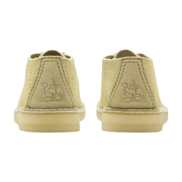 CLARKS(クラークス)デザート ノマド モカシン ローファー シューズ レースアップ メープル ヘアリー スエード トレックマン メンズ Desert Nomad 26176544_4