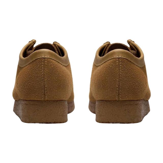 CLARKS(クラークス)メンズ ワラビー シューズ ローカット レースアップ モカシン タン スエード ブラウン クレープソール カジュアル WALLABEE 26183799_4