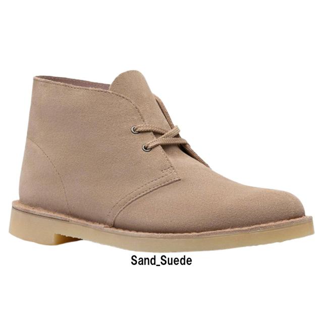CLARKS(クラークス)メンズ シェプトン ブーツ レースアップ サンド スエード ベージュ シューズ 革靴 カジュアル SHEPTON BOOT 26184622_1
