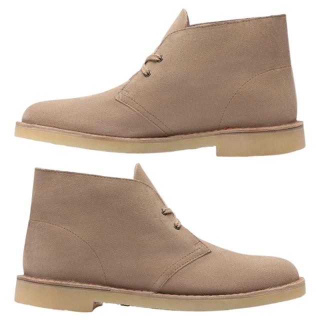 CLARKS(クラークス)メンズ シェプトン ブーツ レースアップ サンド スエード ベージュ シューズ 革靴 カジュアル SHEPTON BOOT 26184622_2